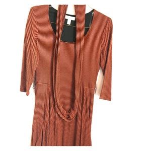 Dress Barn Fall dress with scarf